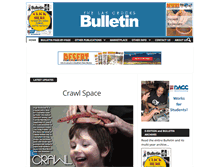 Tablet Screenshot of lascrucesbulletin.com